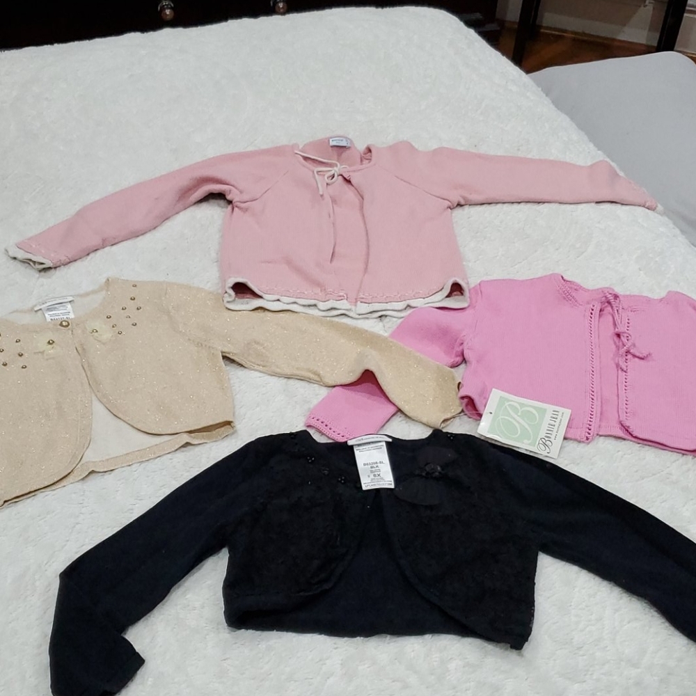 Girl boleros size 6
